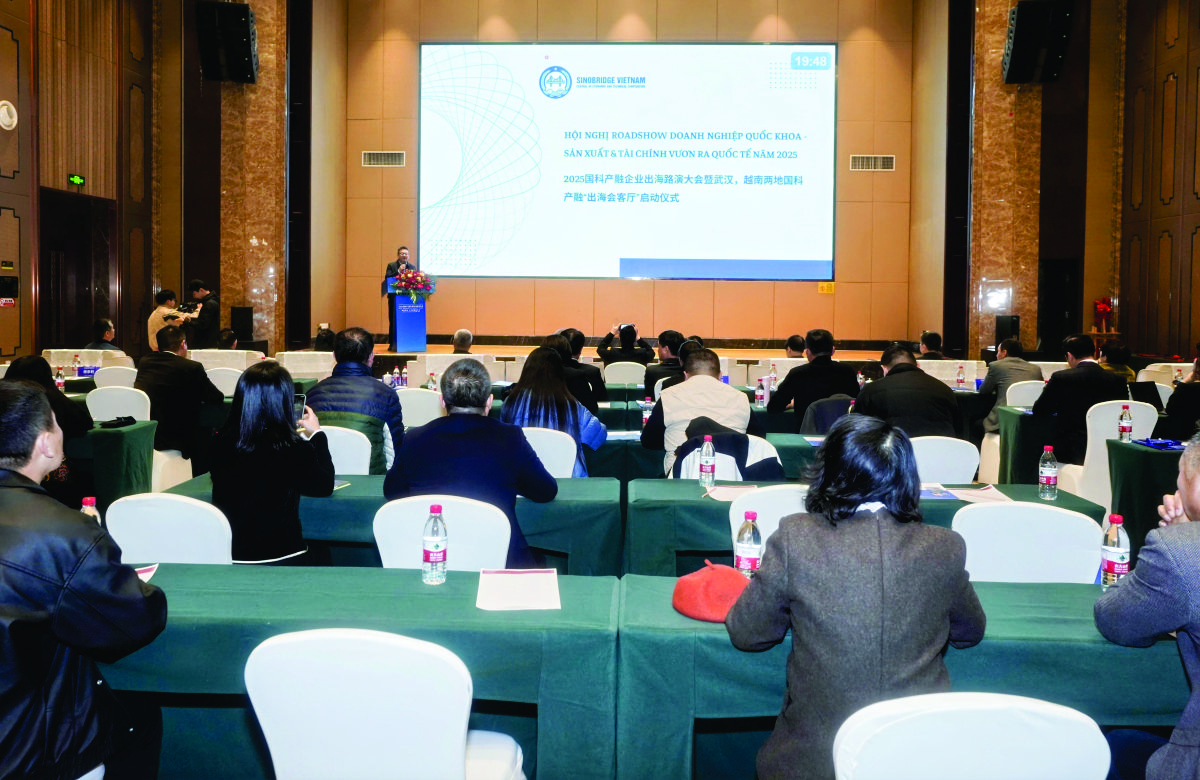 Thúc đẩy hợp tác kinh tế - kỹ thuật và giao lưu văn hóa giáo dục Trung - Việt qua Hội nghị Roadshow tại Vũ Hán