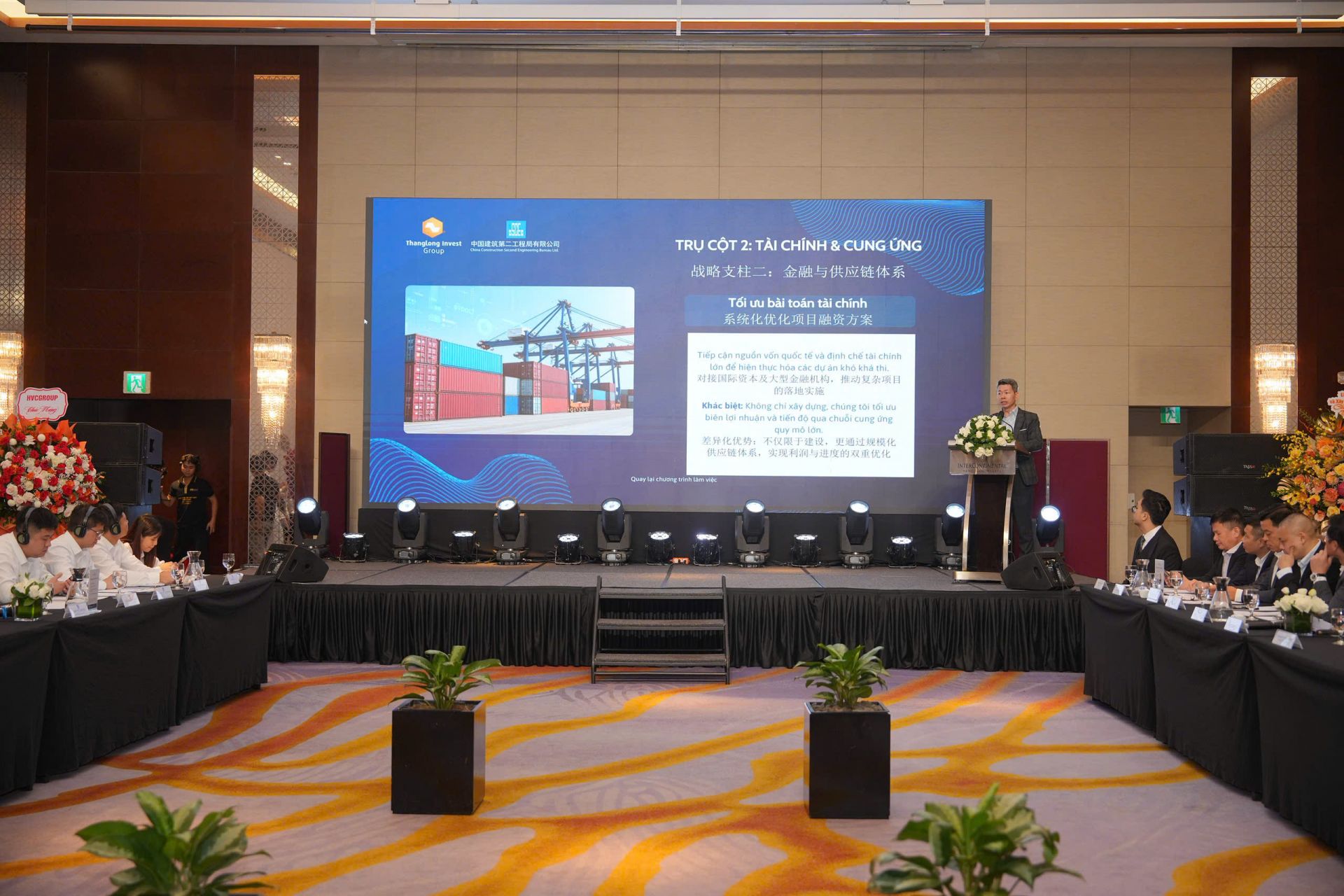 Tổng Cục 2 Tập đo&agrave;n x&acirc;y dựng Quốc Gia Trung Quốc (CSCEC2) v&agrave; Tập đo&agrave;n Đầu tư Thăng Long (TIG) đ&atilde; ch&iacute;nh thức k&yacute; kết th&agrave;nh lập v&agrave; ra mắt Li&ecirc;n danh Tổng thầu CSCEC2 - TIG, đ&aacute;nh dấu bước tiến chiến lược trong hợp t&aacute;c tham gia tổng thầu c&aacute;c dự &aacute;n quy m&ocirc; lớn tại Việt Nam.